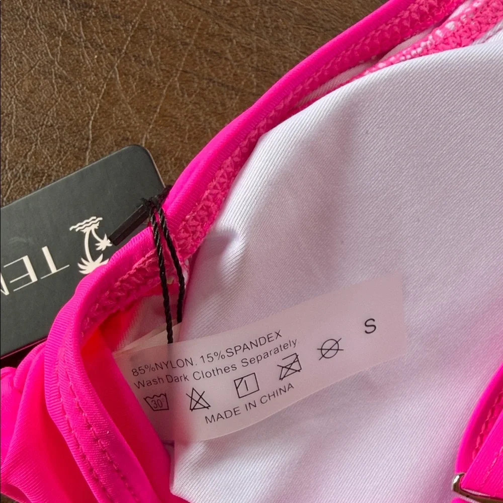 Tempt Me Pink Bikini Top - Picture 3 of 5